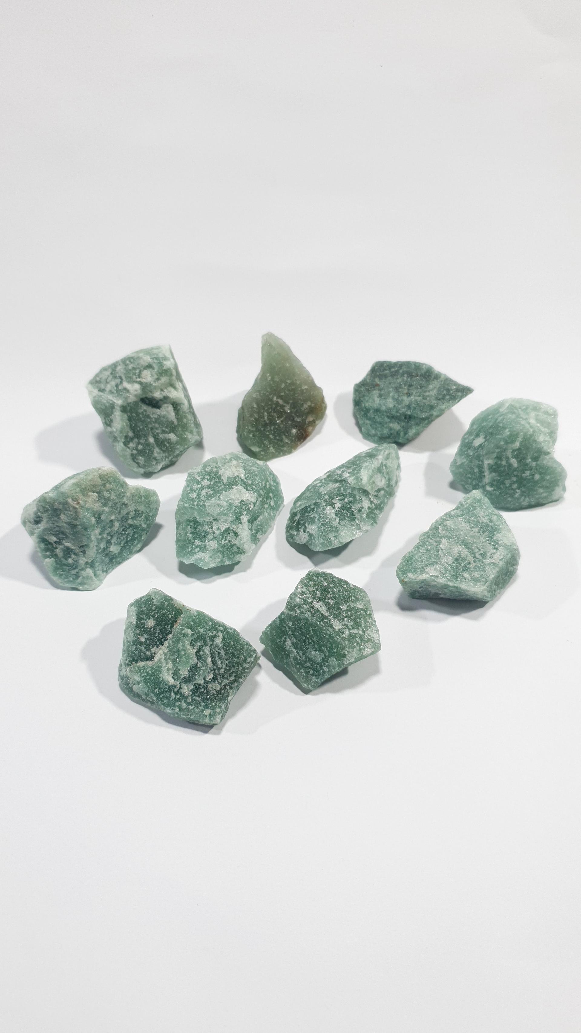 Quartzo Verde Natural – Bruto